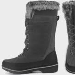 NWT- Winter Waterproof Champion Gray fur Boot